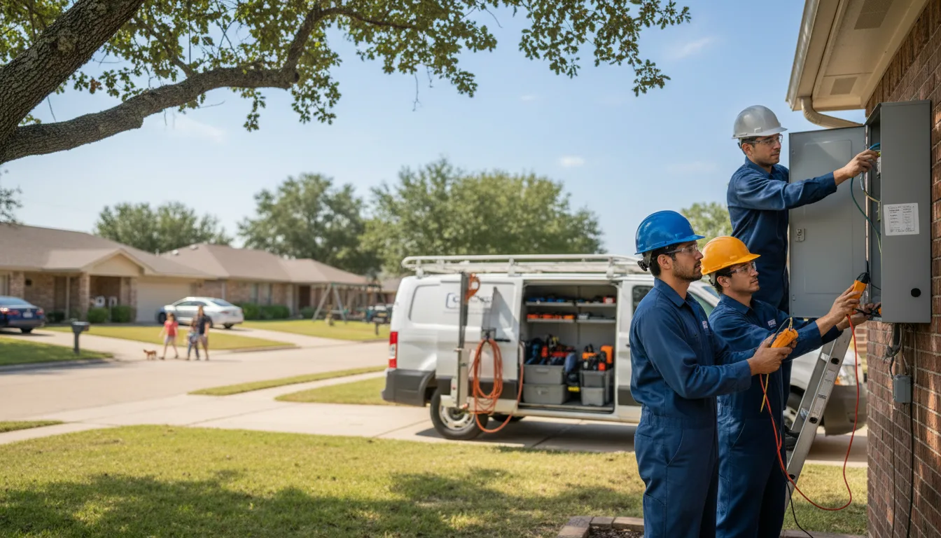 Certified electrician providing emergency electrical services in Chapman, KS
